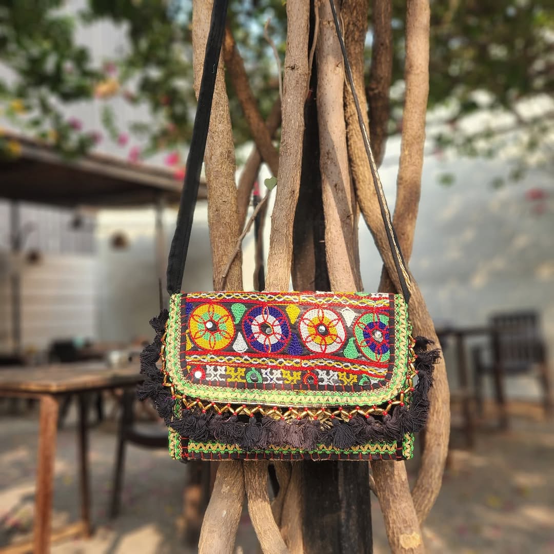 Handcrafted Banjara Embroidered Sling Bag