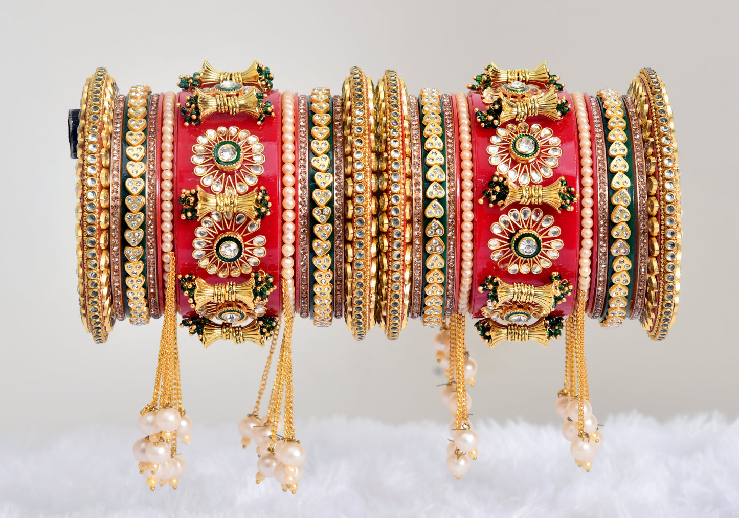 Rajwadi Chuda For Wedding And Festivals Chura Dulhan Bangles